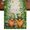 Green Gold Beige, variant on Table Runners 90 Inches Long Dress Scarves, St. Patrick's Day Farmhouse Coffee/Dining/Kitchen Table Runner for Living Room, Lucky Shamrocks Harp Beer Farmhouse Plaid 13x90 Inch