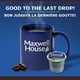 Dosettes de café de torréfaction corsée Maxwell House 292g, 30&nbsp;dosettes – image 2 sur 5