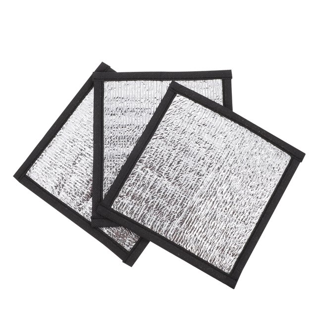 SHISUYAN 3 Pcs Tapis d'Isolation Multifonctionnel pour Animaux Film Réfléchissant Chaud Tapis Chauffant pour Reptiles