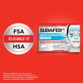 thumbnail image 4 of Sudafed PE Head Congestion Plus Mucus Sinus Decongestant, Guaifenesin, Phenylephrine HCI, 24 Count, 4 of 8
