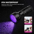 thumbnail image 5 of UV Flashlight Black Light, 51 LED 395 nM Ultraviolet Blacklight Detector for Dog Urine, Pet Stains and Bed Bug, 5 of 5