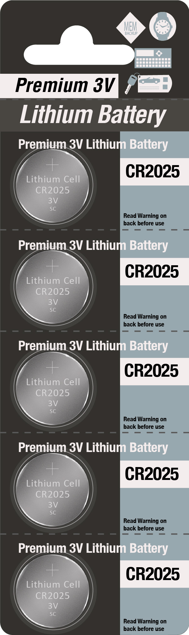 cr2025 lithium battery