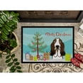 thumbnail image 3 of Caroline's Treasures BB1615JMAT Christmas Tree and Basset Hound Door Mat, Indoor Rug or Outdoor Welcome Mat 24x36, 3 of 4