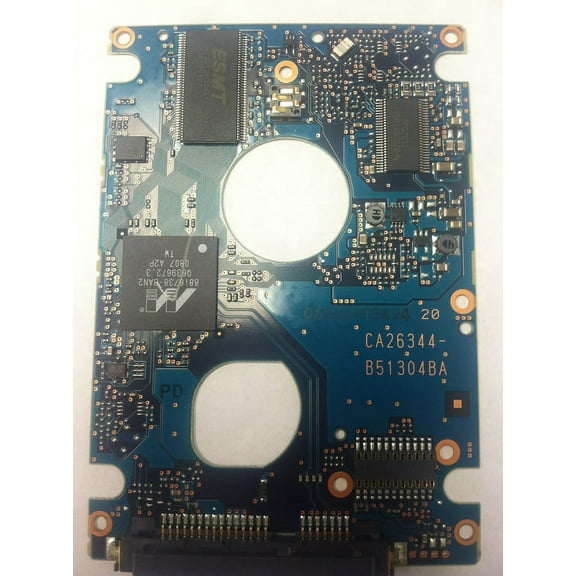 MHZ2160BJ G1, CA07096-B354000L, CA26344-B51304BA, Fujitsu 160GB SATA 2.5 PCB