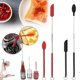 thumbnail image 5 of 8 Pcs Mini Silicone Telescopic Spatula and Scooping Spoon, Mini Spatula Silicone,Makeup Spatula for Kitchen Cooking, 5 of 5
