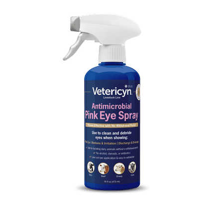 UPC: 0852009002512 | Vetericyn Plus Livestock Pink Eye Spray 16-Ounce