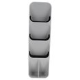 thumbnail image 2 of Organizador de vajilla con compartimento para cajón de cocina gris, caja de almacenamiento para palillos, cucharas y tenedores., 2 of 14