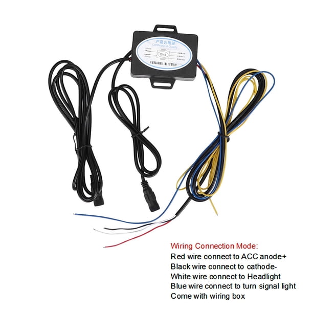 1 Par De Luces LED De Circulación Diurna DRL De Doble Color, Lámpara De Señal De Apta Para Explorer 16-18