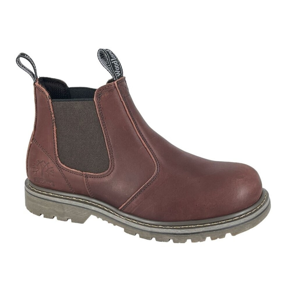 Woodland Mens Tumbled Leather Chelsea Boots Walmart Canada
