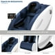 thumbnail image 3 of Sillón de Masaje Bluelander Gravedad Cero Azul Control Remoto, 3 of 6