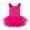 Hot Pink, variant on Kiijoy Girls Ballet Dance Dress Leotards Ruffle Sleeve Ruffle Ballet Tutu Skirt, Sizes 3-8