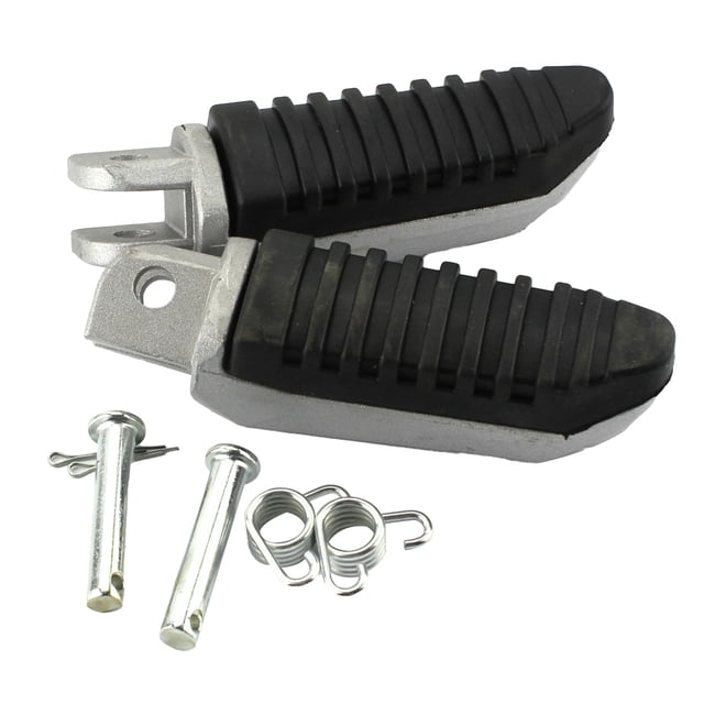 Pedal delantero de motocicleta eléctrica, 2 uds., pedaleo cómodo, agarre suave, clavijas de pie antideslizantes para motocicleta Jadeshay A