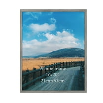 16x20 Frame Gray Photo Poster Frame for Wall Mounted
