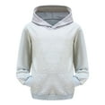 thumbnail image 5 of Kids Hoddies Grey Hooded Casual Long Sleeve Hoodie Sweatershirt Pullover Fall Clothes Boys 4T Clothes, 5 of 5