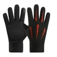 thumbnail image 1 of Outdoor Waterproof Gloves Autumn Winter Fleece Lining Non-Slip Full Touch Screen Motorcycles, 1 of 8