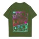 thumbnail image 1 of Pop cazadora para niña Demo-n Hunters Round-Neck Printed Anime Trio Poster T Shirt （Army Green）, 1 of 3