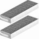 thumbnail image 1 of 2-Pack Activated Carbon Filter for Bora Pure/x Pure/s Pure Extractor Fan, Puakf Filter Accessories Replacement Filter, 1 of 5