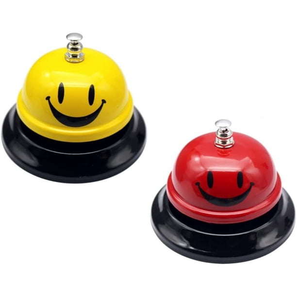 2 campanas de mesa, campana de llamada, campana de servicio de llamada, campana de barra de mesa, campana de mostrador, campana de escritorio, campana