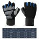 thumbnail image 5 of TFixol Guantes de dedo corto deportes al aire libre guantes de protección de muñeca completa media, 5 of 8