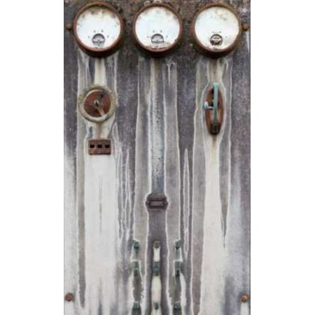 Old Electrical Panel II Canvas Art - Kathy Mahan (12 x 18)