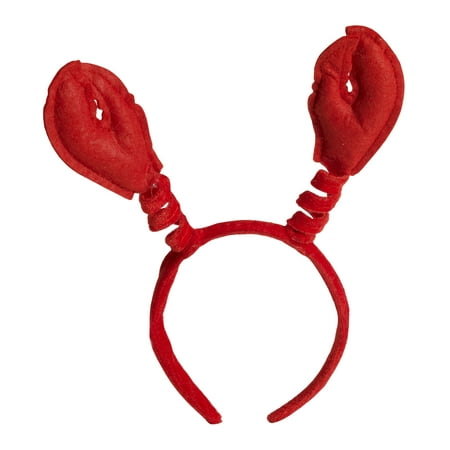 Mardi Gras Crawfish Claws Headband One Size Halloween Costume