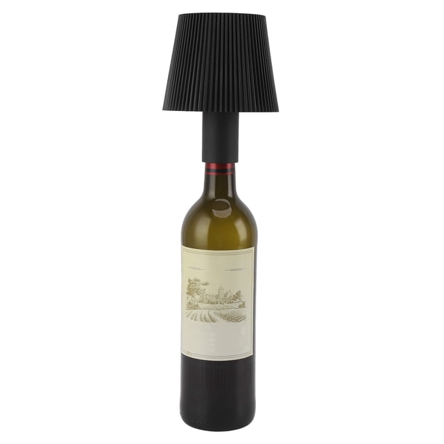 Lámpara De Botella Inalámbrica, Luz De Botella De Vino Con Atenuación Continua De 3 Colores, Lámpara De Mesa Inalámbrica Recargable De 4000 Mah, Lámpara Táctil Impermeable
