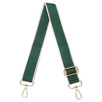 Uxcell Purse Straps Replacement Crossbody, 51 Inch Wide Shoulder Bag Strap Adjustable Canvas Straps for Handbag Wallet Clutch Crossbody Bags, Green