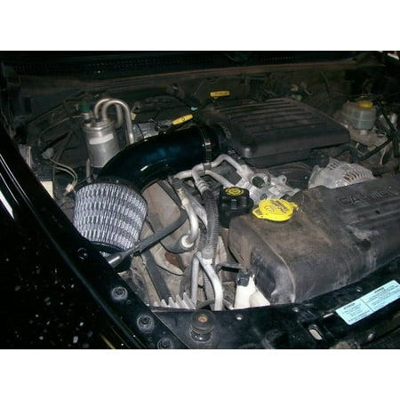 Dodge Dakota Intake - Dodge Dakota 4.7L V8 Performance Air Intake Kit Powertech Upgrade