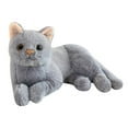thumbnail image 2 of Peluche Chat Calico Réaliste en Peluche pour Anniversaire d'Enfants, Mignonne, 23 cm, 2 of 3