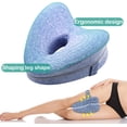 thumbnail image 1 of Contour Breathable Heart Shaped Memory Foam Leg Pillow, 1 of 1