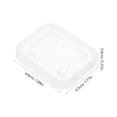 thumbnail image 2 of VERDANVERSE 20Pcs Transparent Card Storage Case Single Slot Memory Card Holder for Travel, 2 of 7
