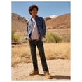 thumbnail image 6 of Wrangler Boys' 4-16 & Husky Straight Fit Jeans, Sizes 4-16 & Husky, 6 of 7