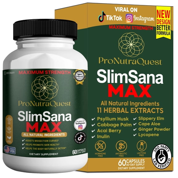 GreenVify SlimSana Max – Daily Support & Active Lifestyle Support Supplement