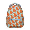 thumbnail image 1 of Life is Better with Ice Cream Students Backpack Colorful Ice Cream Lover School Bag with Sweet Treats Dessert Pattern, Durable and Comfortable for Students, 1 of 6