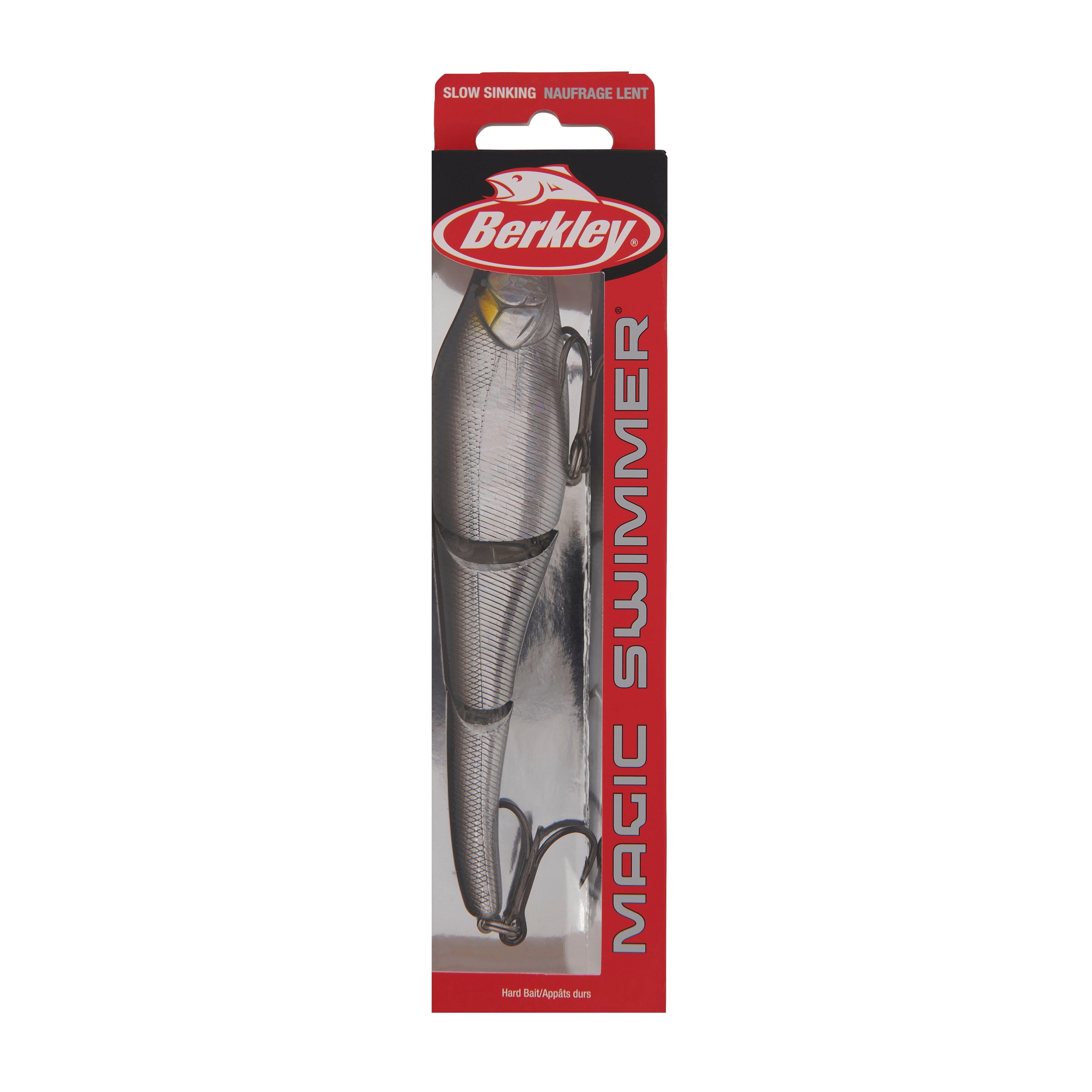 Berkley Magic Swimmer Fishing Lure, 1 5/8 oz, Natural Shiner