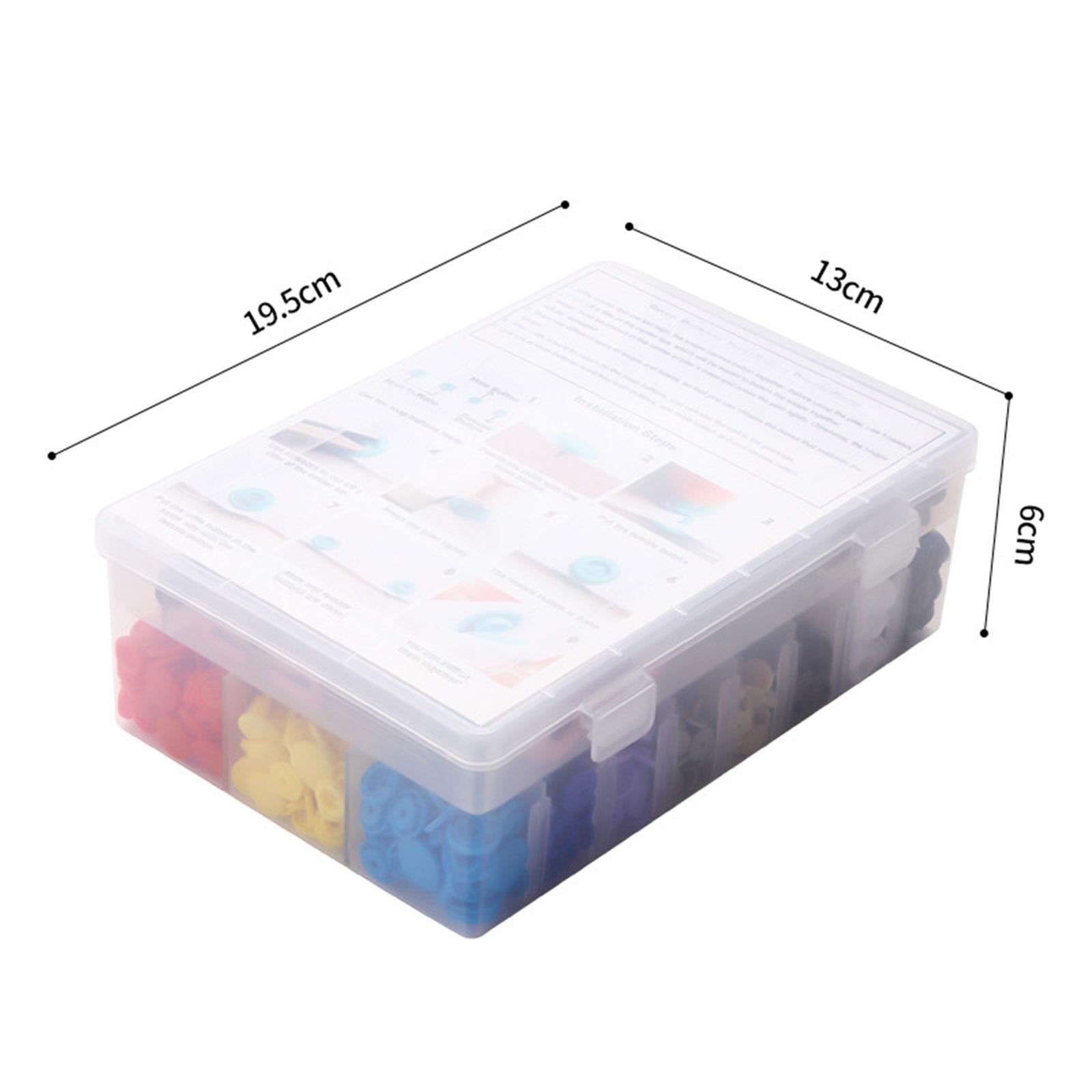 Snap Buttons Set Snap Button Snap Fasteners Tool with Snap Pliers Resin Snaps Press Studs for Jackets Crafting Clothing Sewing
