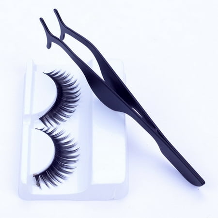 Stainless Steel Eyelash Extensions Tweezers for Easy Lash Application and