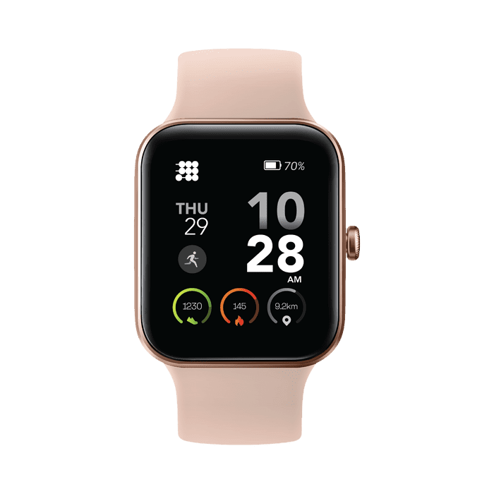 reptielen nakoming Meisje Cubitt Smart Watch CT2S Waterproof Fitness Tracker, Heart Rate Monitor,  Pedometer, Calorie Counting, With Bluetooth and Full Touch Display Pink -  Walmart.com