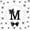 White Black M, variant on meiyoeat Cute Coquette Bow Bed Sheets For Kids,Black Ribbon Bowtie Initial Letter H Full Size Sheets,4-Piece