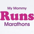 thumbnail image 2 of CafePress - My Mommy Runs Marathons Infant Bodysuit - Baby Light Bodysuit, Size Newborn - 24 Months, 2 of 4