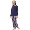 thumbnail image 2 of KAWELL Ensemble de Pyjamas Unisexes Garçons Filles Haut à Manches Longues et Pantalon 2 Pcs Pyjamas 5-14 Ans, 2 of 6