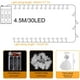 thumbnail image 2 of Luces de hadas de Halloween, 4.5M 30LED Luces de cadena de decoración de Halloween, Luces de decoración de Halloween fantasma, Luces que funcionan con pilas para la fiesta de Halloween de bricolaje Xemadio GX-135, 2 of 7