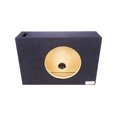 thumbnail image 3 of Bbox Single Vented 10 Inch Subwoofer Enclosure - Pro Audio Tuned Single Vented Car Subwoofer Boxes & Enclosures - Premium Subwoofer Box Improves Audio Quality, Sound & Bass - Nickel Finish Terminals, 3 of 5