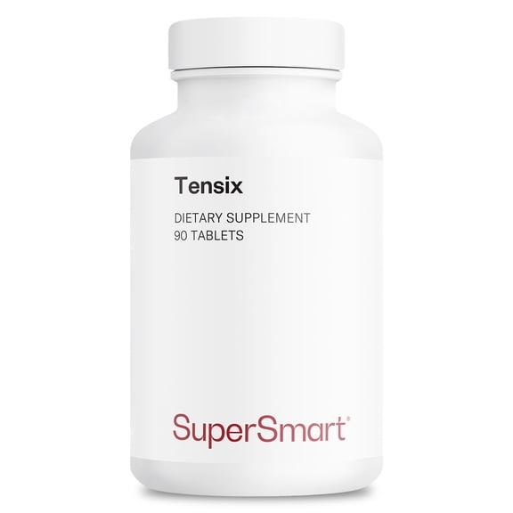 SuperSmart Tensix (Advanced Formula) - with Hawthorn Extract, Potassium, Fish Peptides - Synergistic Action Supplement | Non-GMO & Gluten Free - 90 Tablets