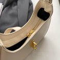thumbnail image 4 of 2383 Bolso Lujo Ligero para Las Axilas Bolso Hombro Informal Versátil Bolso Cruzado (blanco Roto), 4 of 7