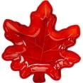 thumbnail image 5 of Harvest Autumn Fall Leaves Metallic Plastic Leaf Dishes Plastic Serving Trays 3 Count, 5 of 5
