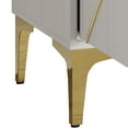 thumbnail image 5 of Castle Place Luxury Sideboard Buffet Cabinet, White, 5 of 8