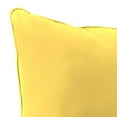 thumbnail image 6 of Jordan Manufacturing 46.5" x 24" Sunray Yellow Solid Rectangular Outdoor Deep Seat Chair Cushion Set with Welt, 6 of 11
