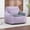 Gray,Purple, variant on LQLI 39" Corduroy Comfy Cloud Sofa, Lazy Cloud Minimal Sofa with Armrests, Lazy Floor Sofa with Foam for Living Room