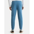 thumbnail image 3 of Athletic Works Men's and Big Men's Fusion Double Knit Joggers Pants, Sizes S-5XL, 3 of 5
